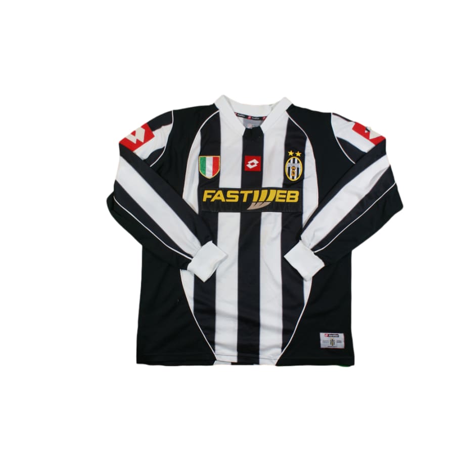 Maillot de foot rétro domicile Juventus FC N°19 ZAMBROTTA 2002-2003 - Lotto - Juventus FC