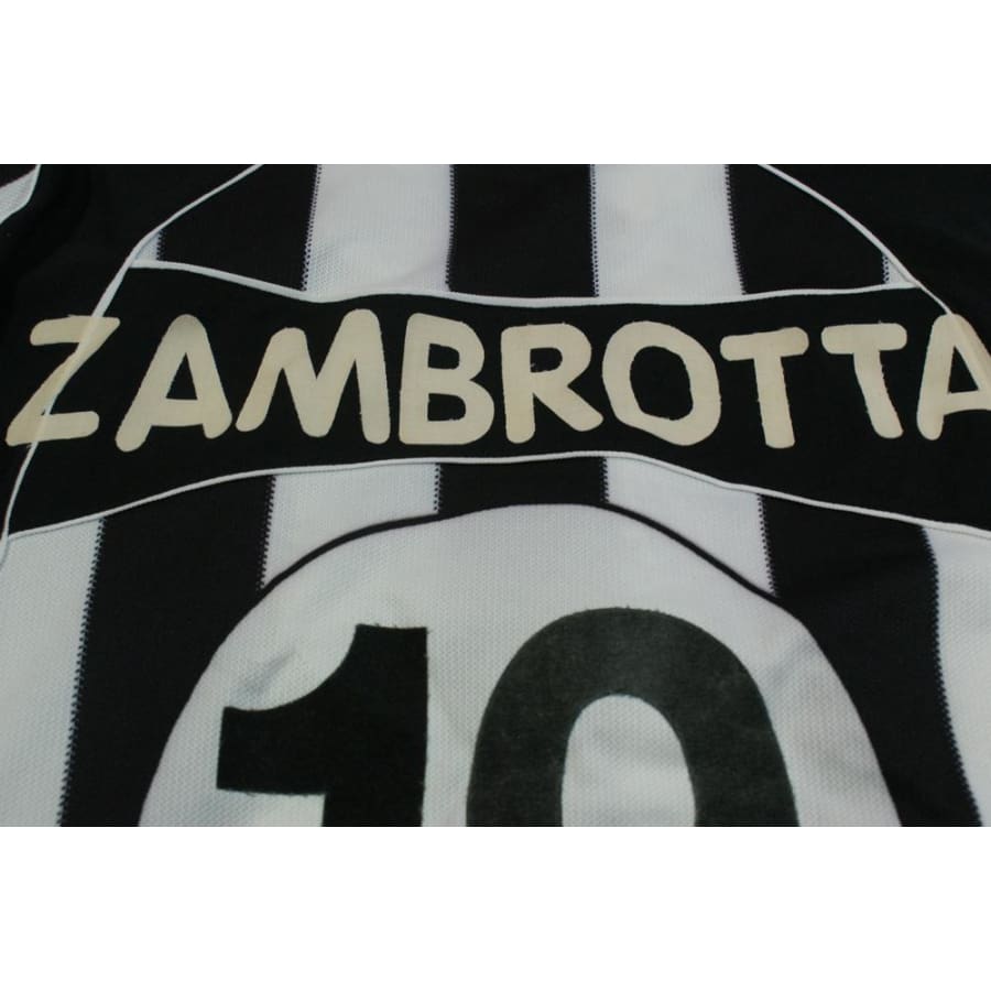 Maillot de foot rétro domicile Juventus FC N°19 ZAMBROTTA 2002-2003 - Lotto - Juventus FC