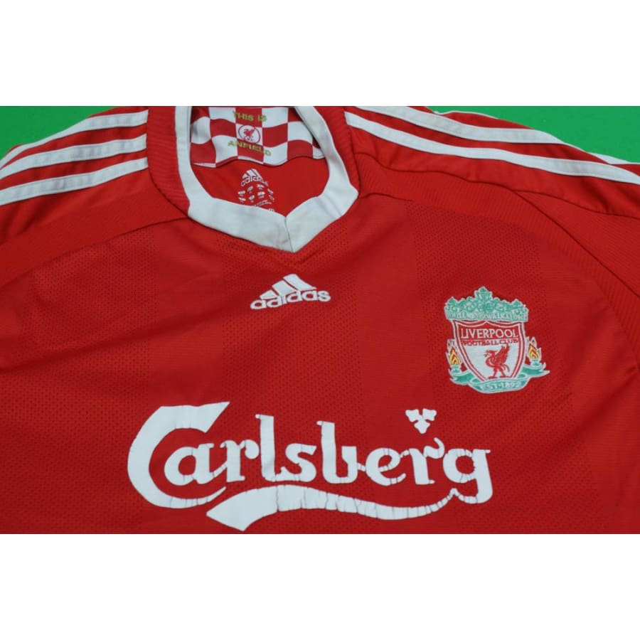 Maillot de foot rétro domicile Liverpool FC N°8 MATTEO 2008-2009 - Adidas - FC Liverpool