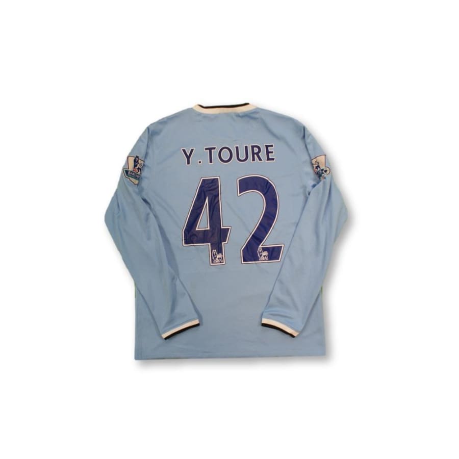 Maillot de foot rétro domicile Manchester City N°42 Y.TOURE 2013-2014 - Nike - Manchester City