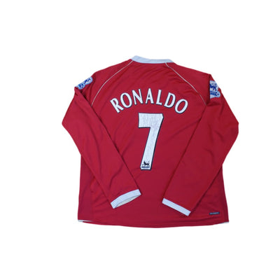 Maillot de foot rétro domicile Manchester United N°7 RONALDO 2006-2007 - Nike - Manchester United