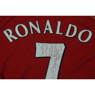 Maillot de foot rétro domicile Manchester United N°7 RONALDO 2006-2007 - Nike - Manchester United