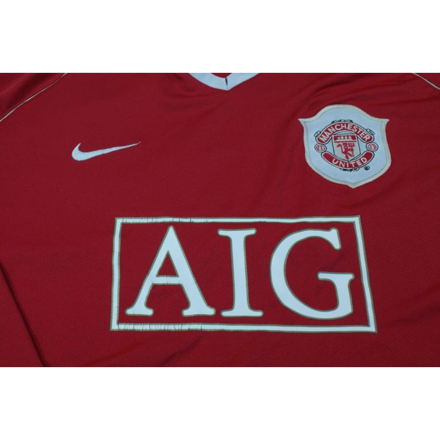 Maillot de foot rétro domicile Manchester United N°7 RONALDO 2006-2007 - Nike - Manchester United