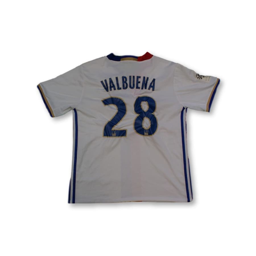 Maillot de foot rétro domicile Olympique Lyonnais N°28 VALBUENA 2016-2017 - Adidas - Olympique Lyonnais