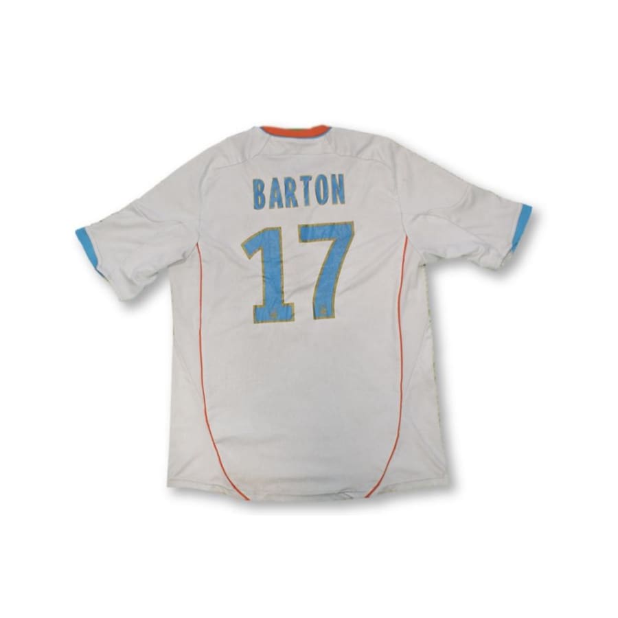 Maillot de foot retro domicile Olympique de Marseille N°17 BARTON 2012-2013 - Adidas - Olympique de Marseille