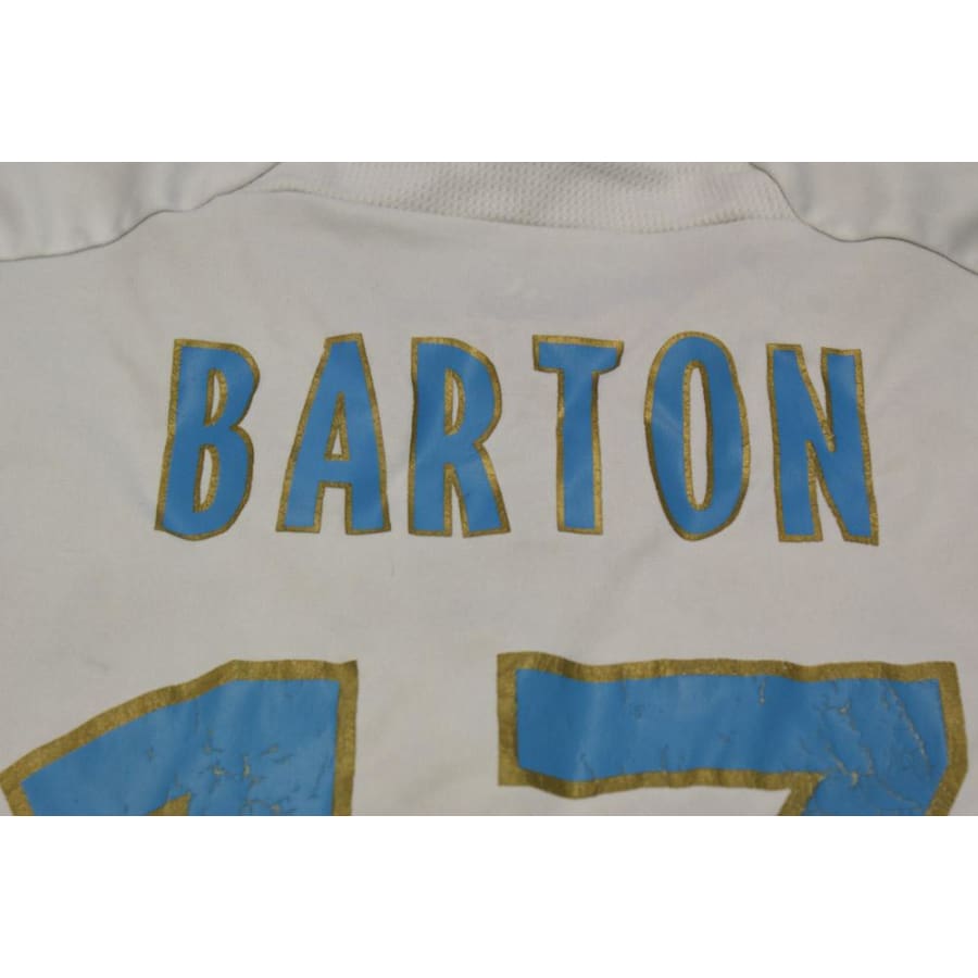 Maillot de foot retro domicile Olympique de Marseille N°17 BARTON 2012-2013 - Adidas - Olympique de Marseille