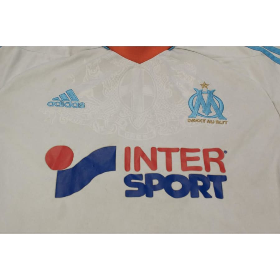 Maillot de foot retro domicile Olympique de Marseille N°17 BARTON 2012-2013 - Adidas - Olympique de Marseille