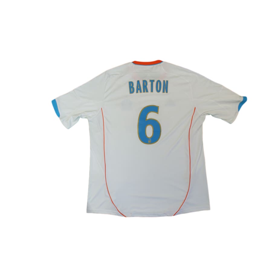 Maillot de foot rétro domicile Olympique de Marseille N°6 BARTON 2012-2013 - Adidas - Olympique de Marseille