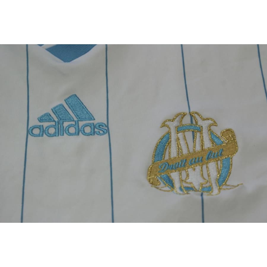Maillot de foot rétro domicile Olympique de Marseille N°8 LUCHO 2009-2010 - Adidas - Olympique de Marseille
