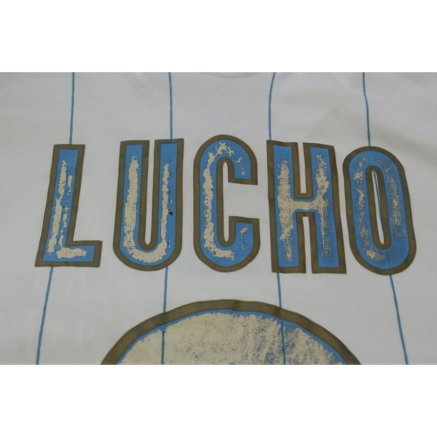Maillot de foot rétro domicile Olympique de Marseille N°8 LUCHO 2009-2010 - Adidas - Olympique de Marseille