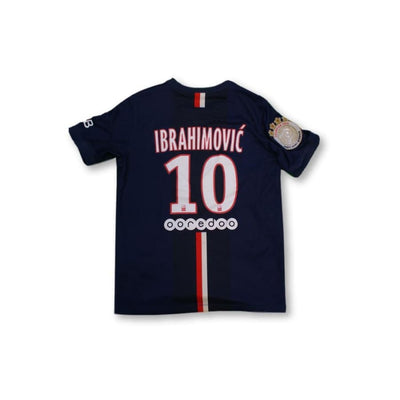 Maillot de foot rétro domicile Paris Saint-Germain PSG N°10 IBRAHIMOVIC 2014-2015 - Nike - Paris Saint-Germain