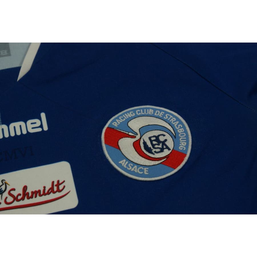 Maillot de foot rétro domicile RC Strasbourg Alsace 2016-2017 - Hummel - RC Strasbourg Alsace