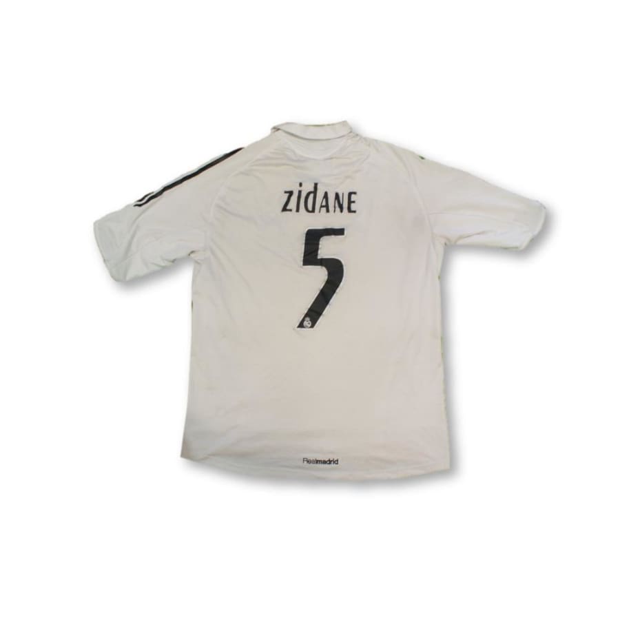 Maillot de foot rétro domicile Real Madrid CF N°5 ZIDANE 2005-2006 - Adidas - Real Madrid