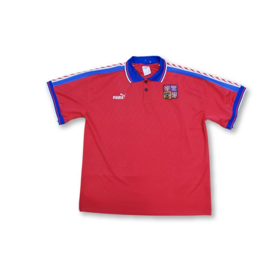 Maillot de foot rétro domicile République Tchèque 1996-1997 - Puma - République Tchèque