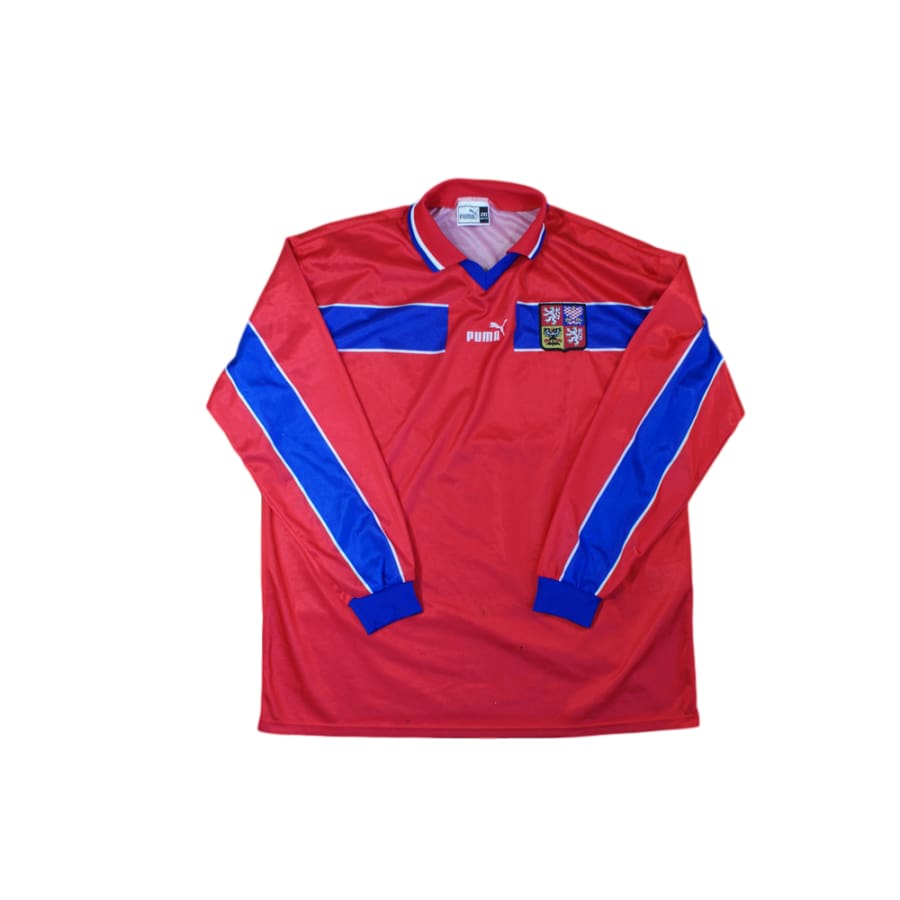 Maillot de foot rétro domicile République Tchèque années 1990 - Puma - République Tchèque