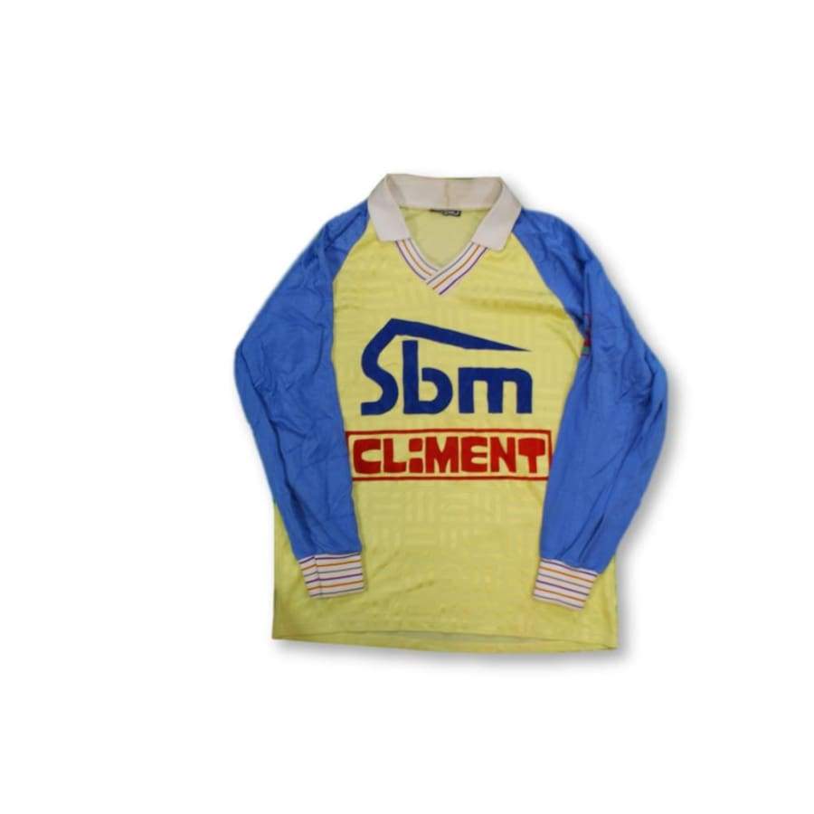 Maillot de foot rétro domicile SBM CLIMENT N°7 années 1980 - Autre marque - Autres championnats