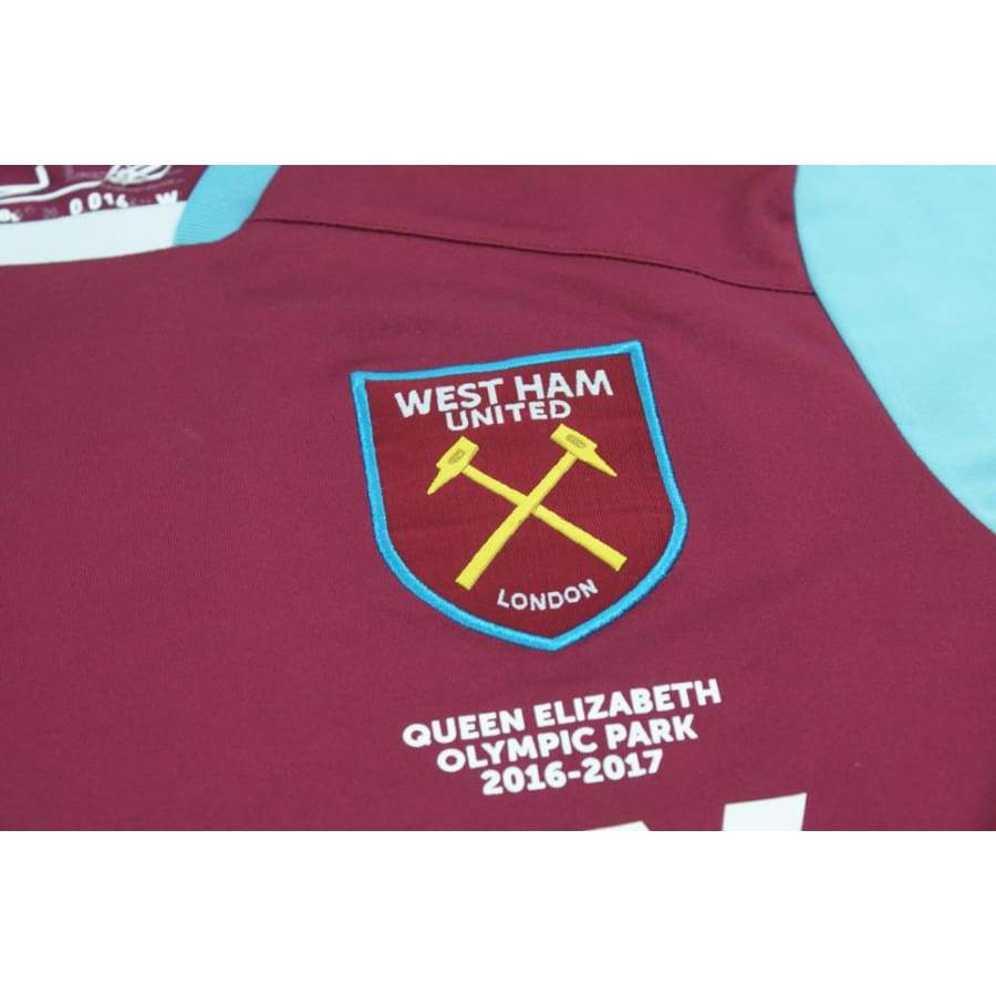 Maillot de foot rétro domicile West Ham United N°20 AYEW 2016-2017 - Umbro - Autres championnats