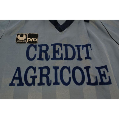 Maillot de foot rétro entrainement Crédit Agricole N°4 années 1990 - Uhlsport - Autres championnats