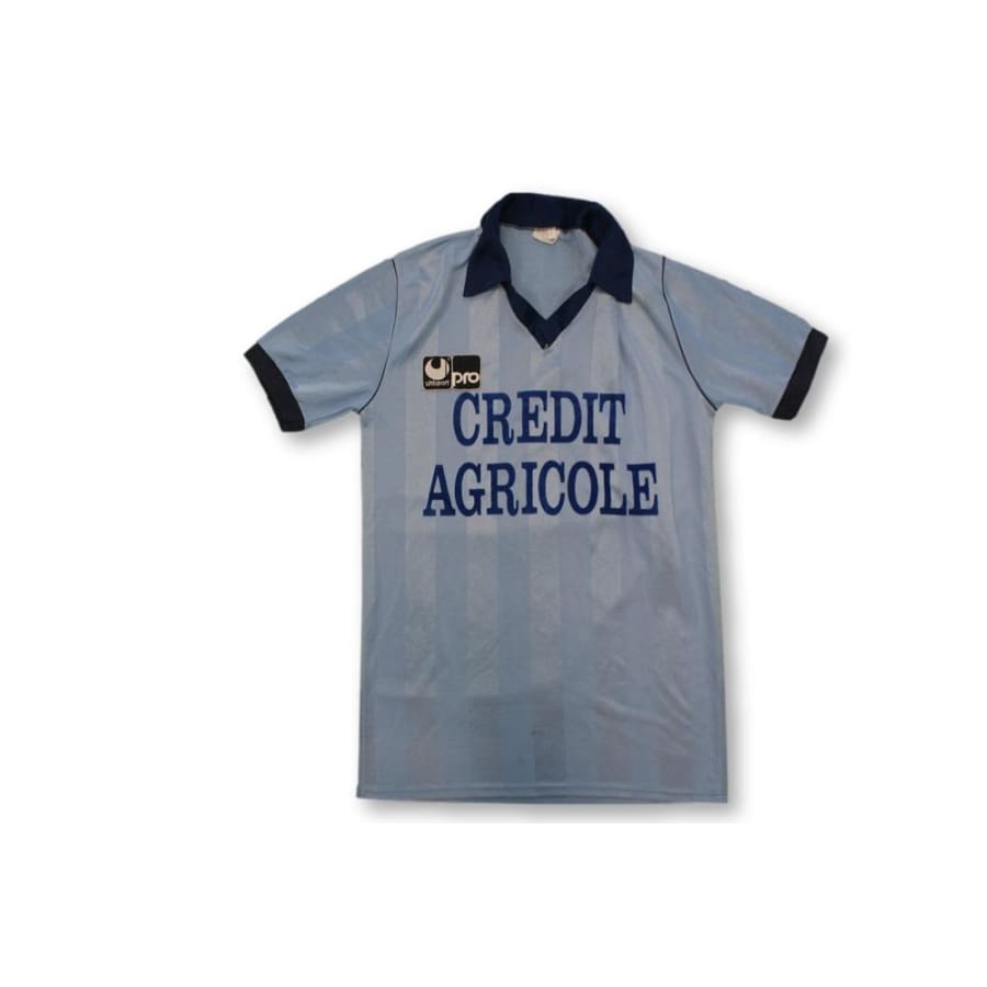 Maillot de foot rétro entrainement Crédit Agricole N°4 années 1990 - Uhlsport - Autres championnats