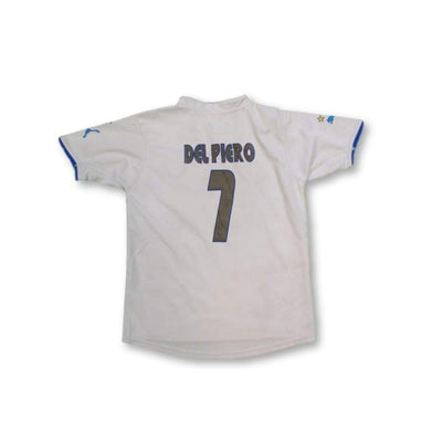 Maillot de foot rétro entraînement enfant équipe dItalie N°7 DEL PIERO années 2010 - Puma - Italie