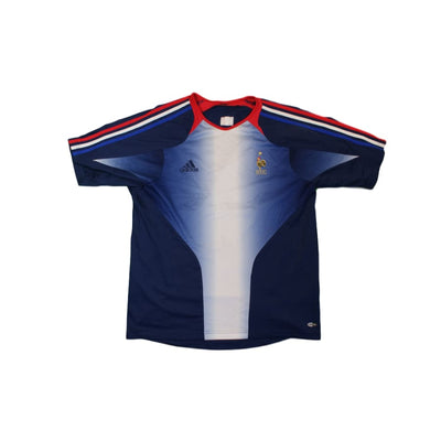 Maillot de foot rétro entraînement Equipe de France 2000-2001 - Adidas - Equipe de France