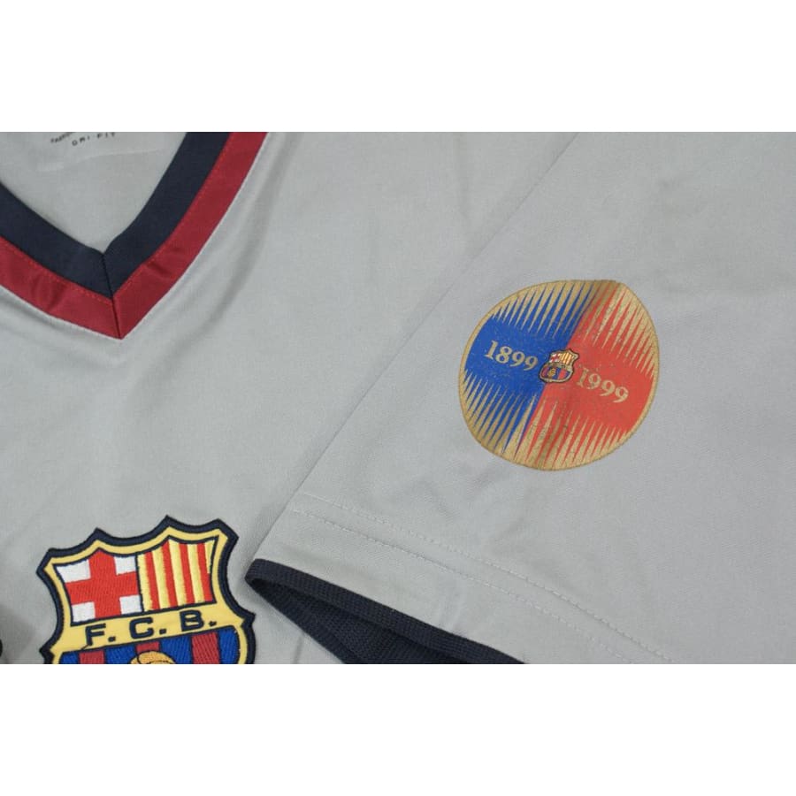 Maillot de foot retro entraînement FC Barcelone 1999-2000 - Nike - Barcelone