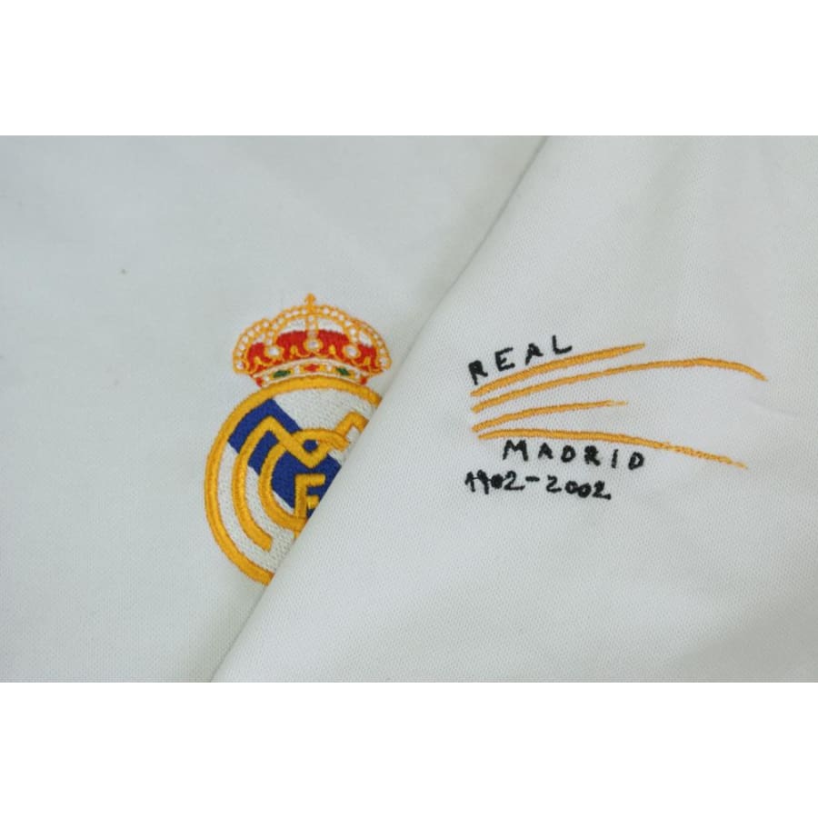 Maillot de foot rétro entraînement Real Madrid CF N°5 ZIDANE 2001-2002 - Adidas - Real Madrid