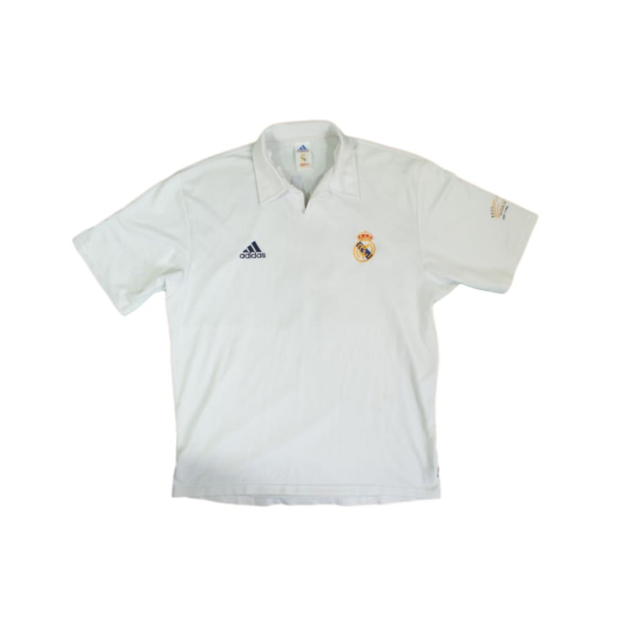 Maillot de foot rétro entraînement Real Madrid CF N°5 ZIDANE 2001-2002 - Adidas - Real Madrid