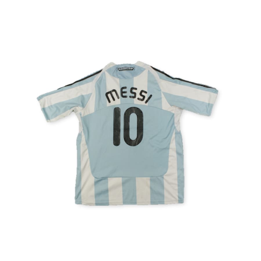 Maillot de foot retro équipe dArgentine n°10 MESSI 2007-2008 - Adidas - Argentine