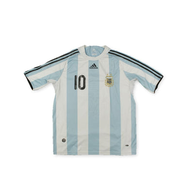 Maillot de foot retro équipe dArgentine n°10 MESSI 2007-2008 - Adidas - Argentine