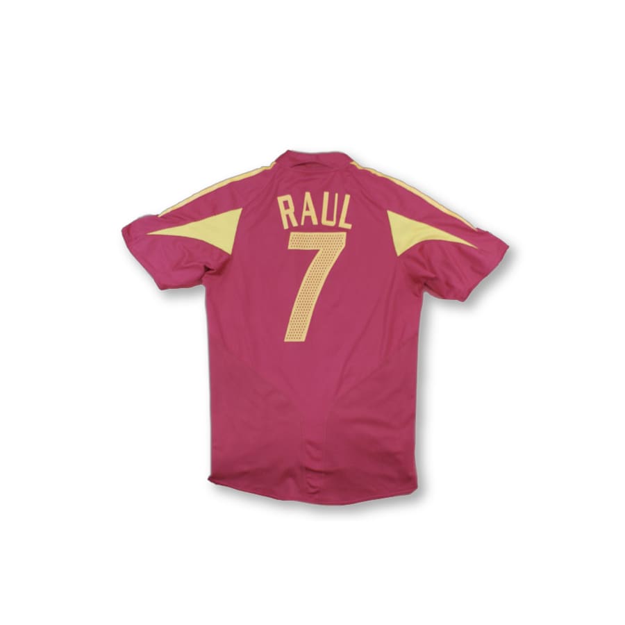 Maillot trikot maglia shirt jersey RAUL N° 7 ESPAGNE ESPANA SPAIN 2003-2004-2005