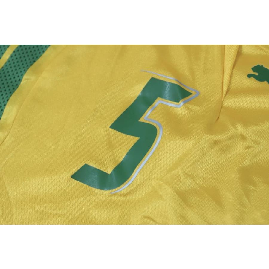 Maillot de foot retro équipe du Brésil sponsor Ferrari N°5 MASSA - Puma - Brésil