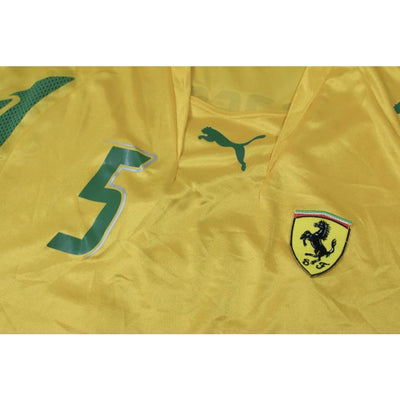 Maillot de foot retro équipe du Brésil sponsor Ferrari N°5 MASSA - Puma - Brésil