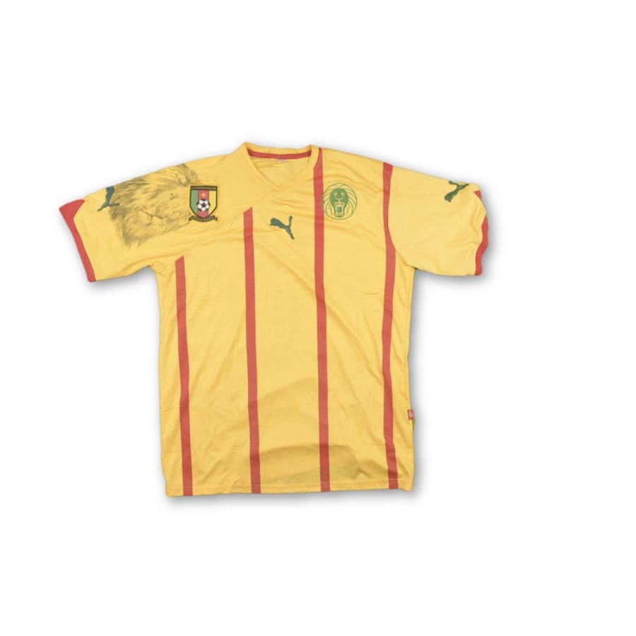 Maillot de foot retro équipe du Cameroun 2010-2011 - Puma - Cameroun