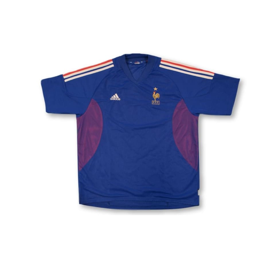 Maillot de foot retro Equipe de France 2002-2003 - Adidas - Equipe de France