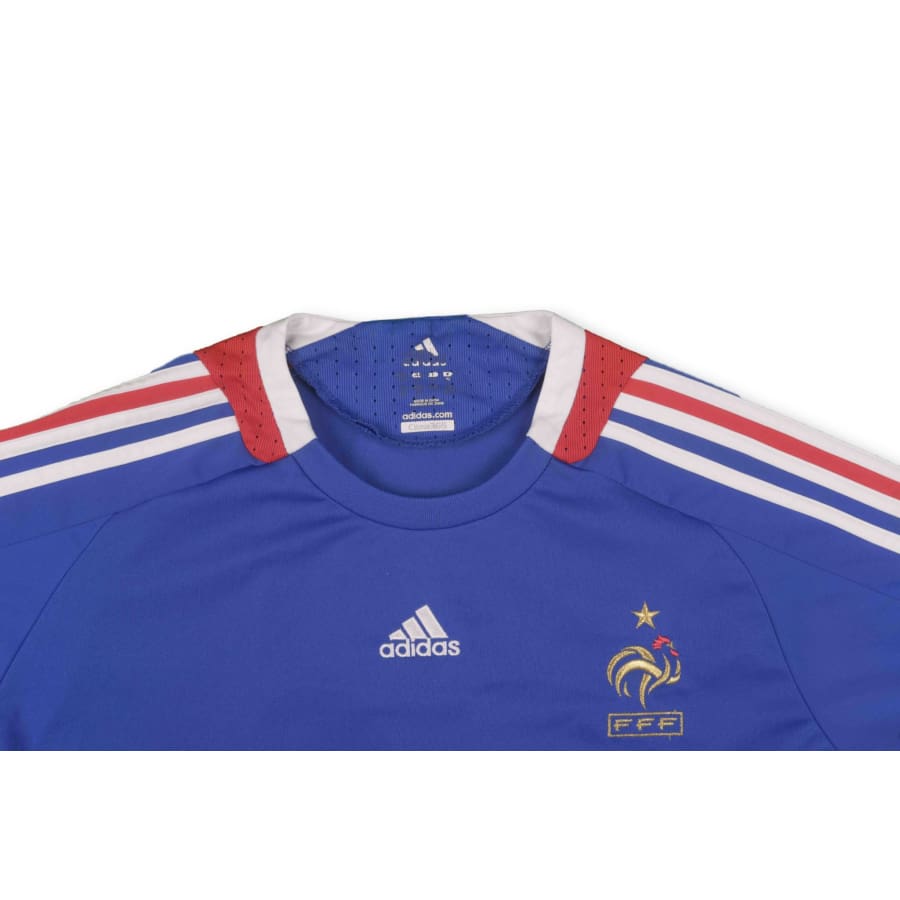 Maillot de foot retro Equipe de France 2008-2009 - Adidas - Equipe de France