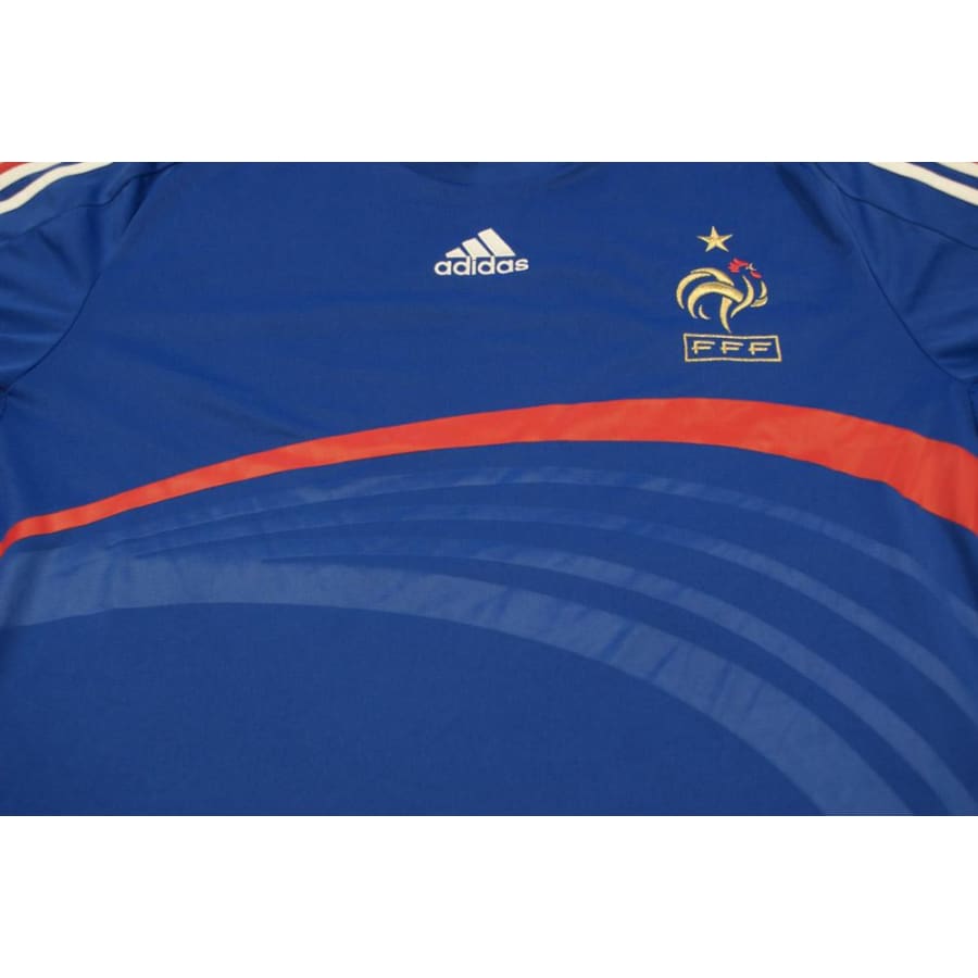 Maillot de foot retro Equipe de France 2008-2009 - Adidas - Equipe de France