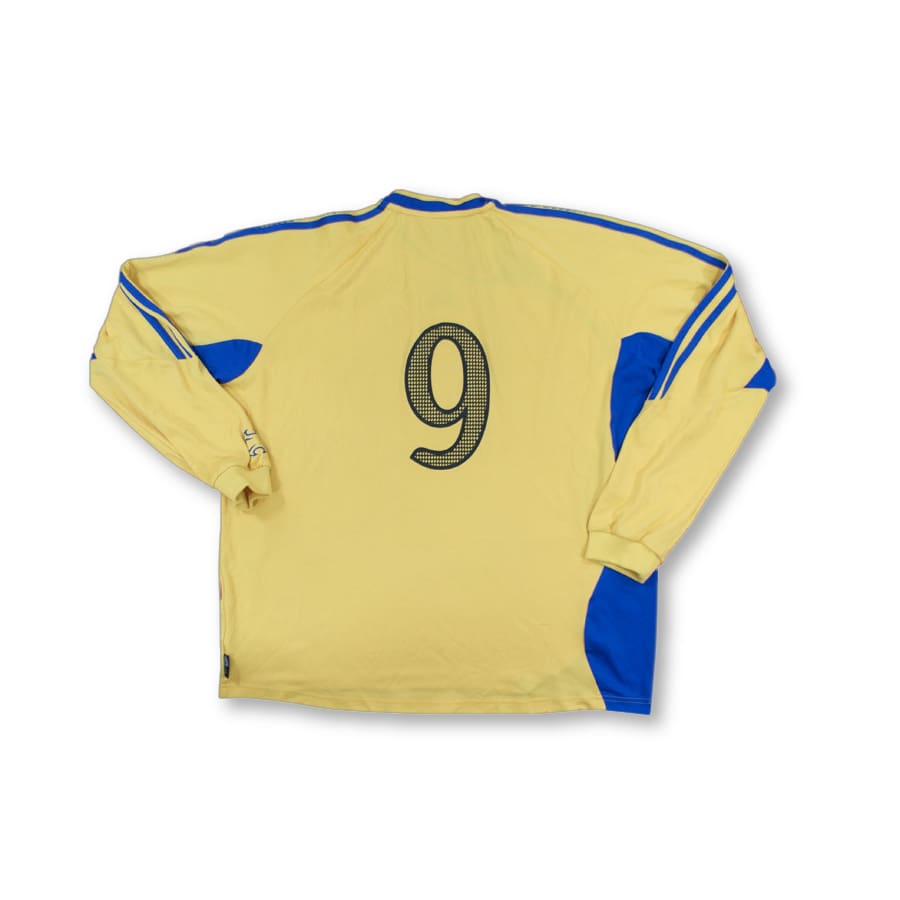 Maillot de foot retro Equipe de France Championnat national 16ans N°9 - Adidas - Equipe de France