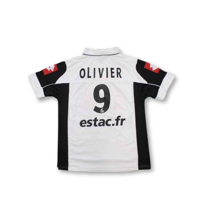 Maillot de foot rétro extérieur ESTAC Troyes N°9 OLIVIER 2003-2004 - Lotto - ESTAC Troyes