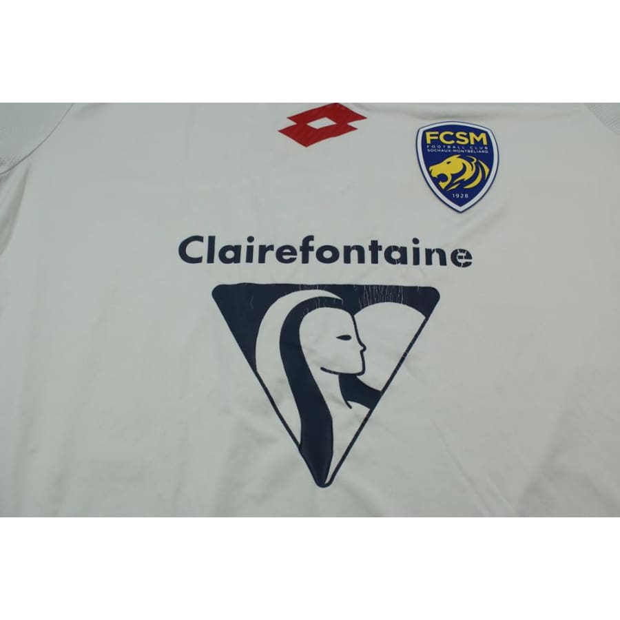 Maillot de foot rétro extérieur FC Sochaux-Montbéliard N°2 années 2010 - Lotto - FC Sochaux-Montbéliard