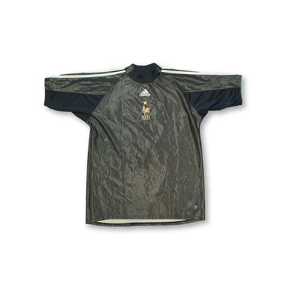 Maillot de foot rétro gardien Equipe de France N°16 BARTHEZ 2002-2003 - Adidas - Equipe de France