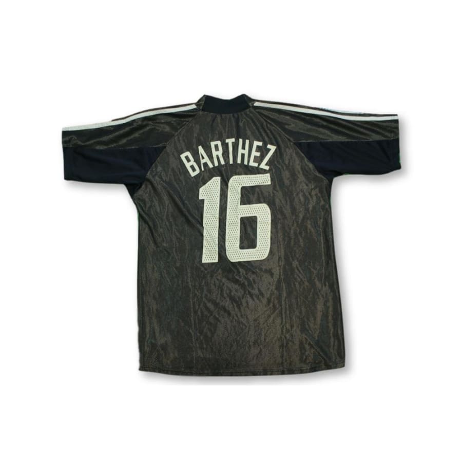 Maillot de foot rétro gardien Equipe de France N°16 BARTHEZ 2002-2003 - Adidas - Equipe de France