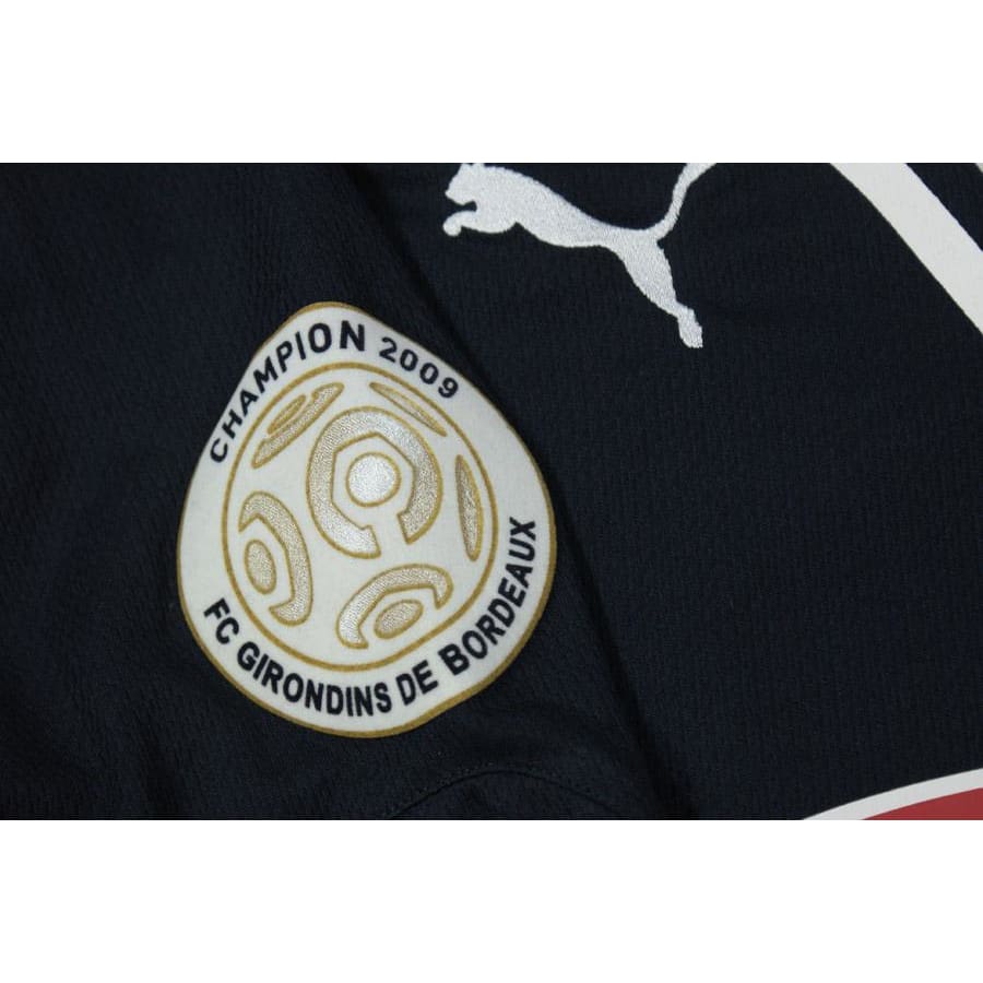 Maillot de foot retro Girondins de Bordeaux dédicacé N°8 GOURCUFF 2009-2010 - Puma - Girondins de Bordeaux