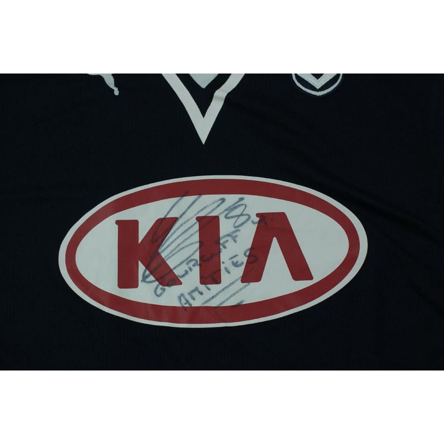 Maillot de foot retro Girondins de Bordeaux dédicacé N°8 GOURCUFF 2009-2010 - Puma - Girondins de Bordeaux