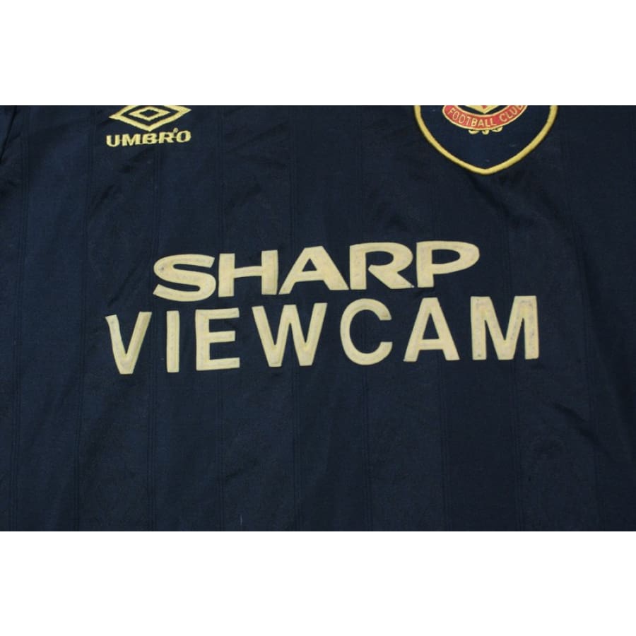 Maillot de foot rétro Manchester United extérieur SHARP VIEWCAM 1994-1995 - Umbro - Manchester United