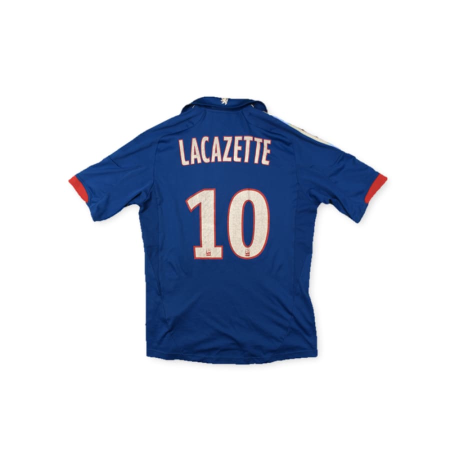 Maillot de foot retro Olympique Lyonnais N°10 LACAZETTE 2012-2013 - Adidas - Olympique Lyonnais