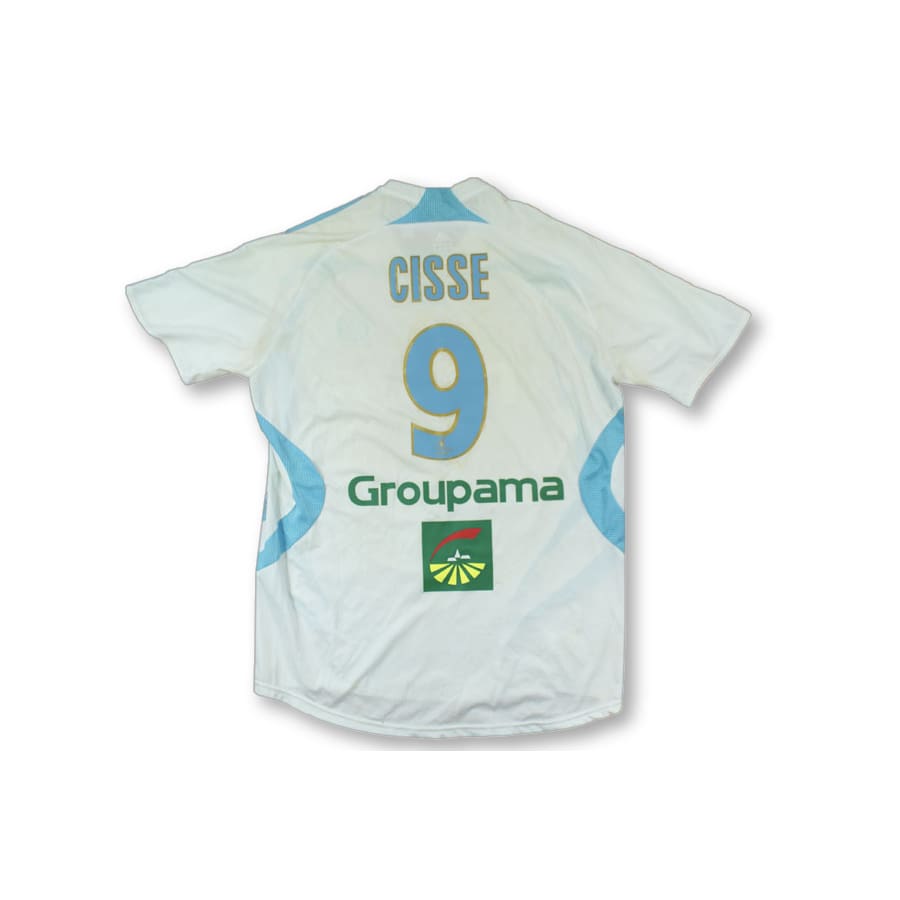 Maillot de foot retro Olympique de Marseille N°9 CISSE 2007-2008 - Adidas - Olympique de Marseille