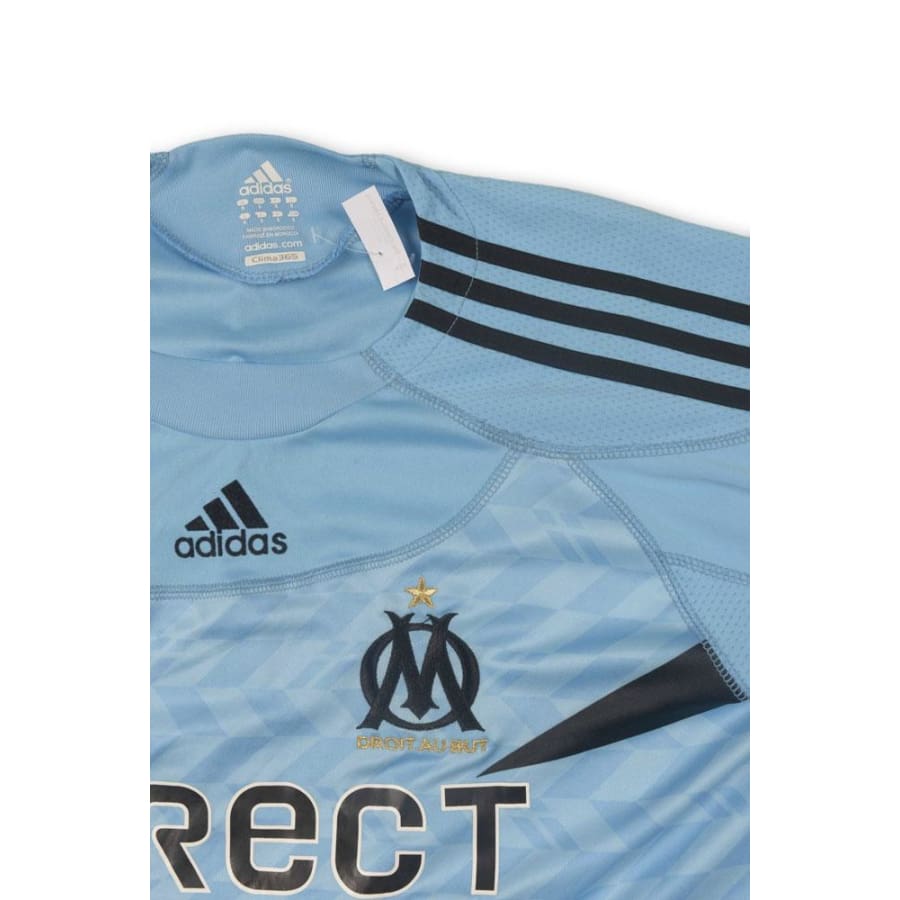 Maillot de foot retro Olympique de Marseille n°9 STEF 2009-2010 - Adidas - Olympique de Marseille