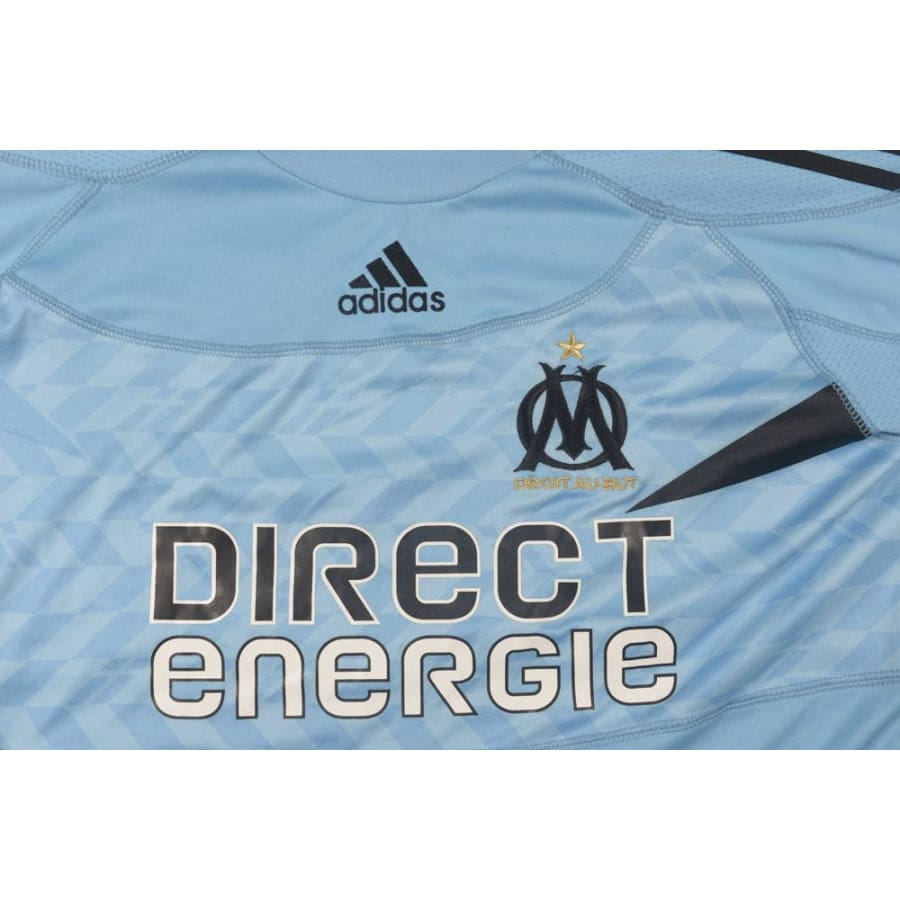 Maillot de foot retro Olympique de Marseille n°9 STEF 2009-2010 - Adidas - Olympique de Marseille