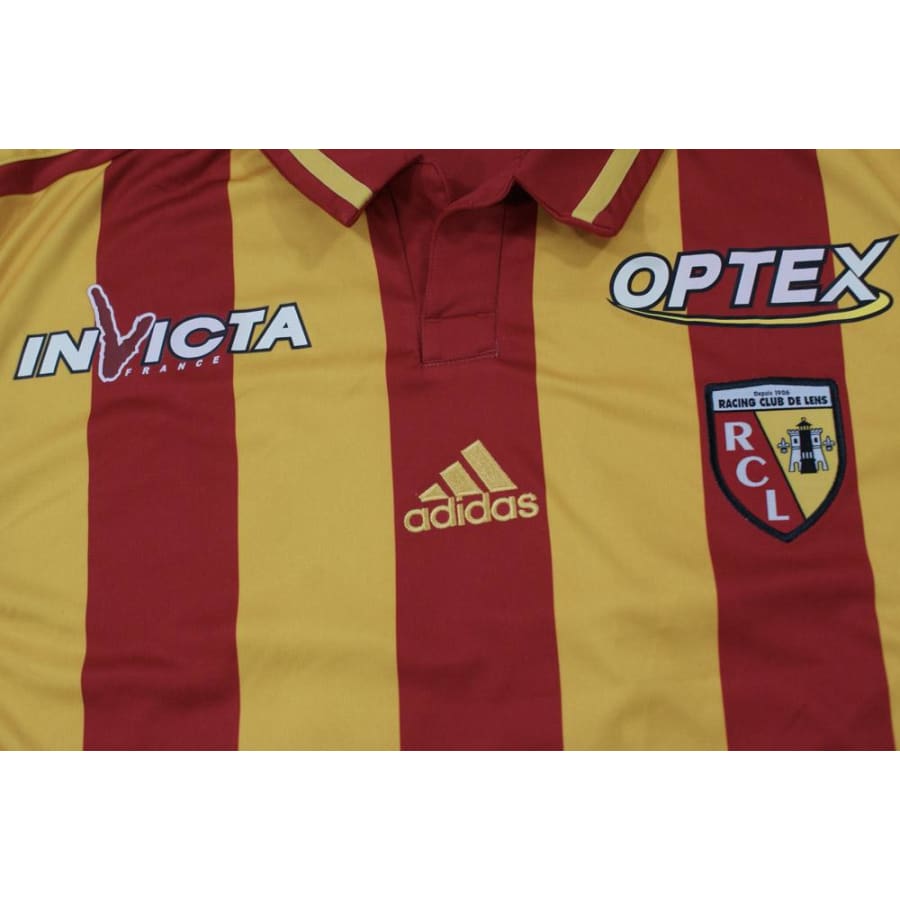 Maillot de foot retro RC Lens N°62 NONO 2012-2013 - Adidas - RC Lens